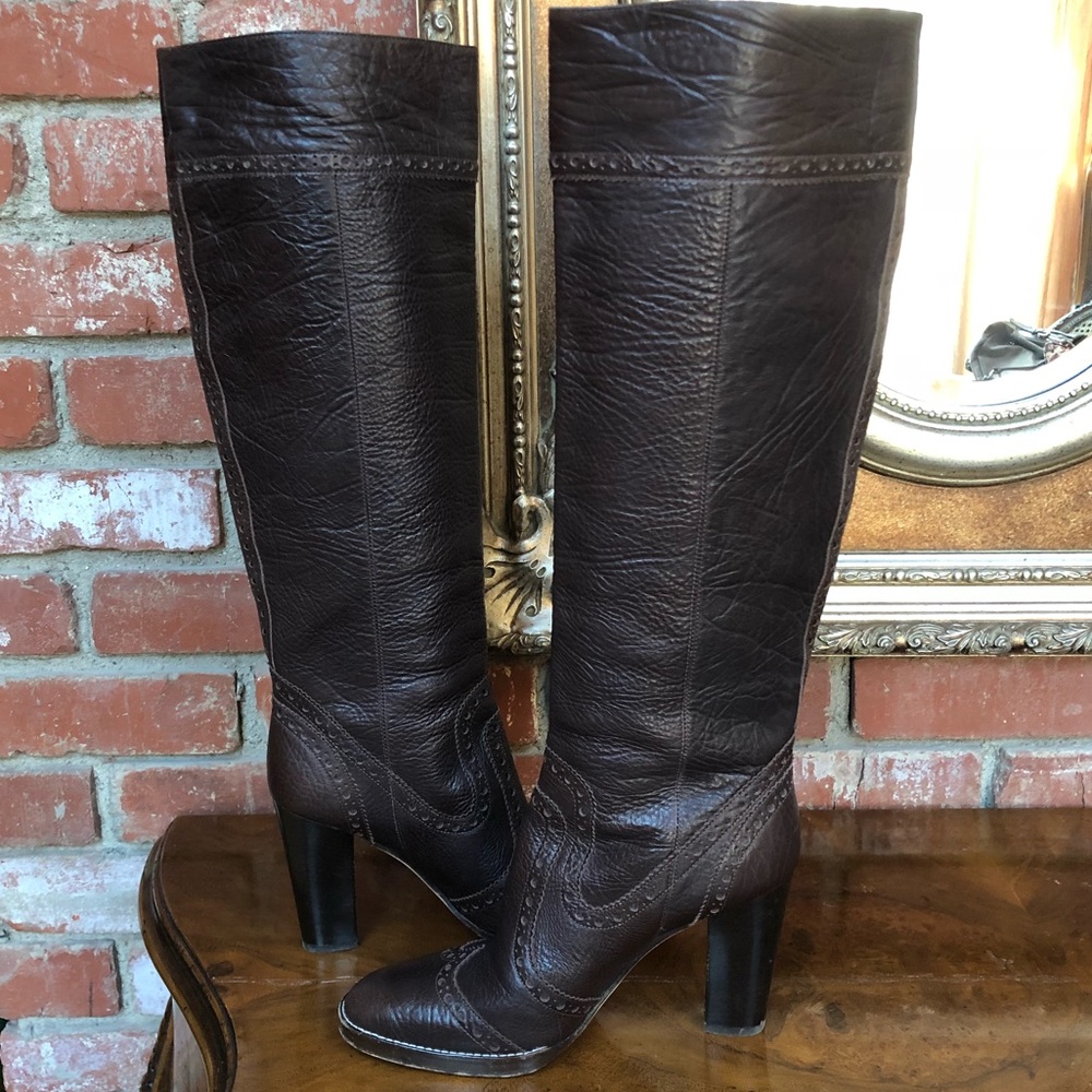 Michael Kors Leather Boots